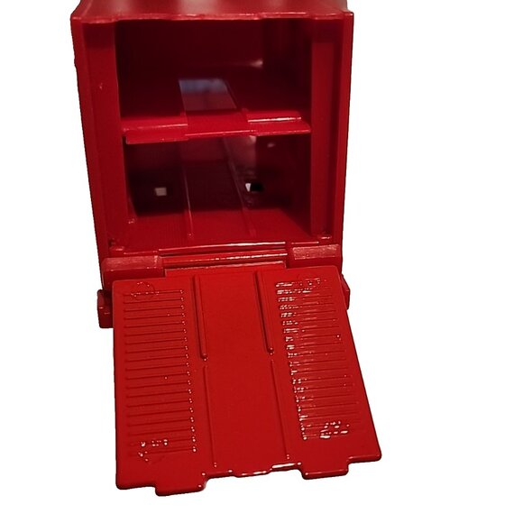 TONKA 14 Red Tractor trailer diecast metal race Car Carrier hauler + Hot wheels - Picture 13 of 16